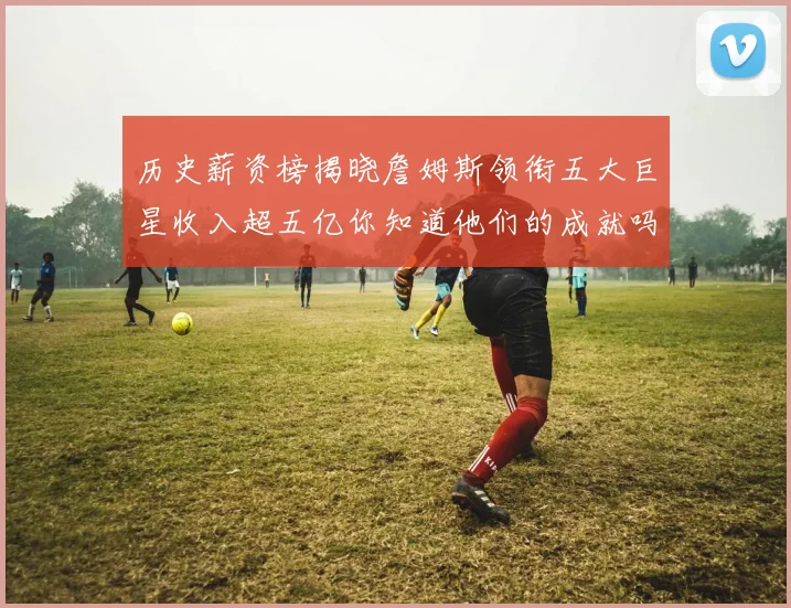 历史薪资榜揭晓詹姆斯领衔五大巨星收入超五亿你知道他们的成就吗